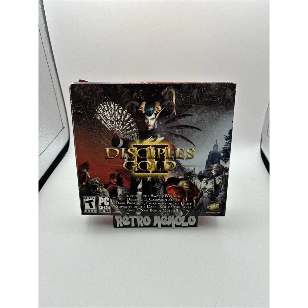 Disciples II (4-Disc Set,Gold Edition) (PC CD-Rom Games, 2005)